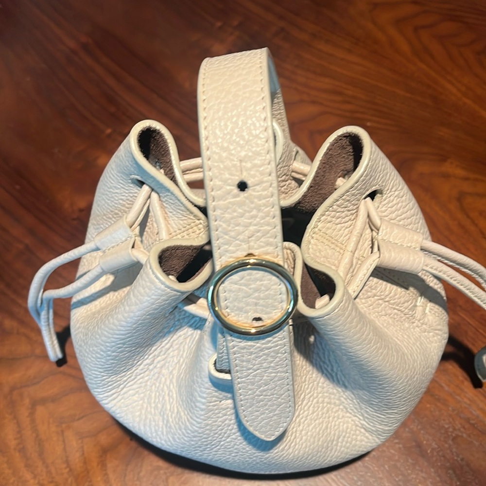 Cuyana convertible crossbody or top handle.